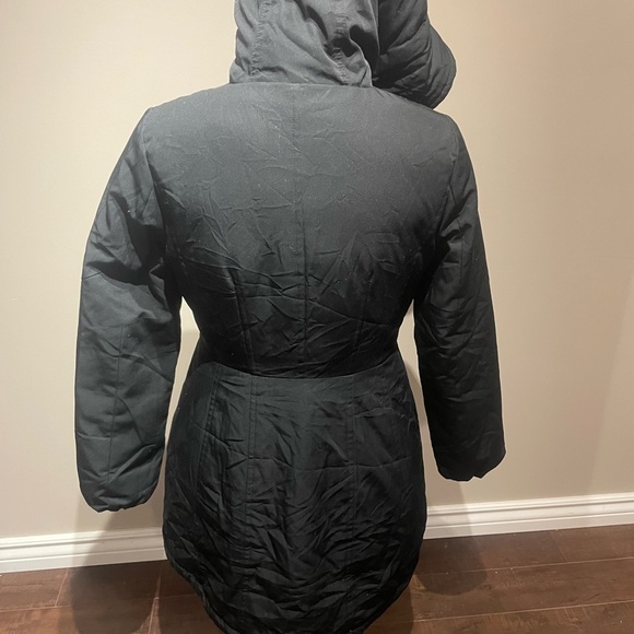Women's MONCLER Aredhel Down Puffer Jacket Parka Coat Hooded . Size 0-XS - Picture 3 of 15